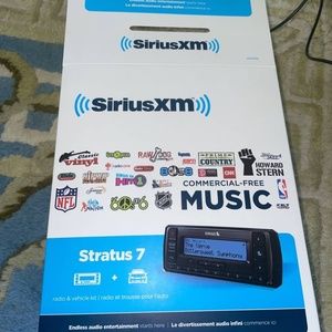 Sirius XM Universal Boombox. New in box
